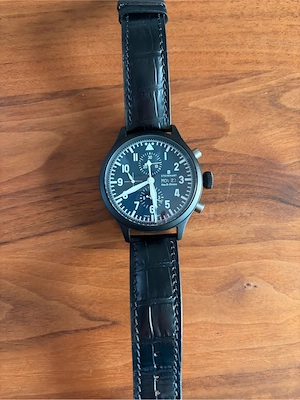 Steinhart Fliegeruhr Nav B Chrono 47 Full-Set Bild 4