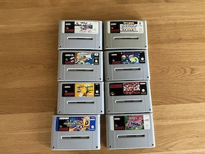 Verschiedene Super Nintendo Spiele Snes  Bild 2