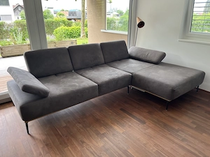 Modernes XXXLutz Sofa in Grau   Top Zustand & Flexibel Verstellbar Bild 2