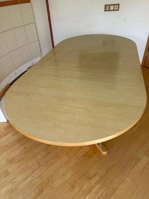 Esstisch oval ausziehbar
