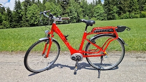 e bike. marke cube.