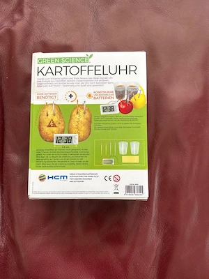 Kartoffeluhr  Bild 2