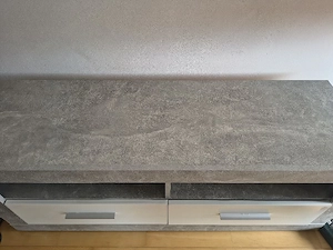 TV-Sideboard mit 2 Schubladen  Bild 2