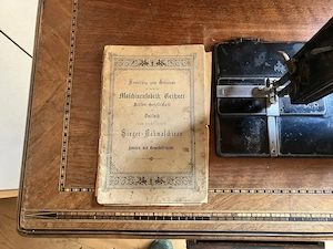 Nähmaschine Gritzner, Singer, Tretnähmaschine Bild 2