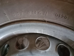 4 Sommerreifen 165   65 R 14, gut erhalten, auf Felgen Bild 6