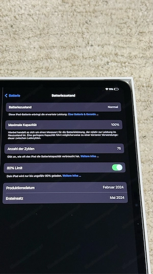 Apple iPad Pro 13'' (2024), 256 GB, Wi-Fi Bild 3