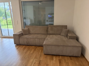 Sofa mit Bettfunktion zu verkaufen Bild 2