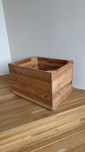 Rustikale Holzkisten aus Fichtenholz   8 Stück