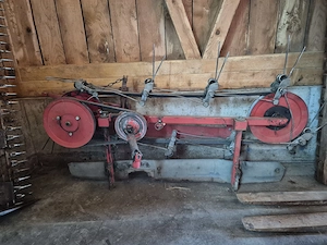 Mähbalken, Bandrechen