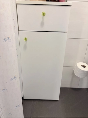 Badmöbel weiß Bild 2