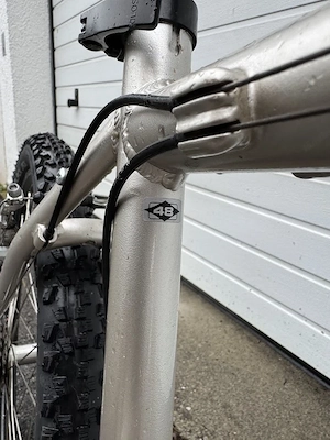 KTM Mountainbike mit neuen Reifen Bild 7