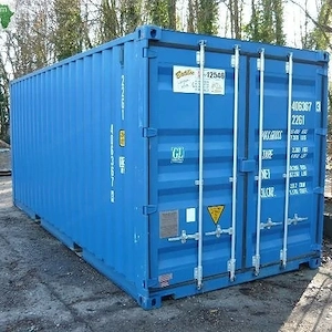 20ft 40ft open top Standard Container Lagercontainer Lager Baustellenlager Seecontainer offener Cont Bild 2