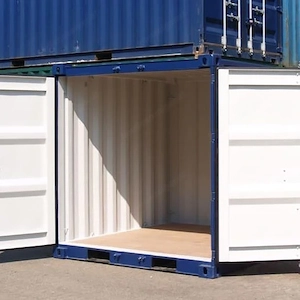 20ft 40ft open top Standard Container Lagercontainer Lager Baustellenlager Seecontainer offener Cont Bild 3
