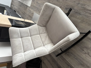 Schaukelstuhl, Farbe: Taupe