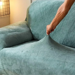 Sofaüberzug   Sofabezug für 3-Sitzer   wie neu Bild 4