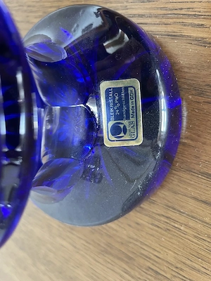 Blumenvase aus Bleikristall  Bild 2