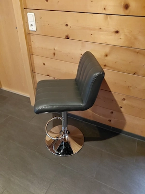 Bar Hocker Chromstahl Neu Bild 2