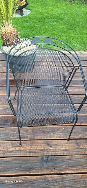 Retro stuchle  mit tisch  Bild 2