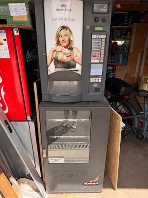 Hämmerle Kaffeeautomat mit Münzeinwurf