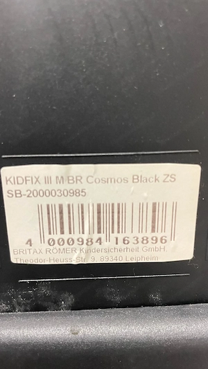 Auto Kindersitz RÖMER Britax Kids III M - 15-36 kg bzw. 3,5-12 Jahre - Top Zustand Bild 4