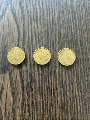 Konvolut: 20 Cent-Münzen, 3 Stück Bild 2