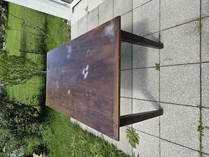 Stabiler Vintage Tisch aus Holz 180x90x79 cm