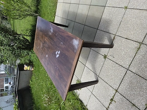 Stabiler Vintage Tisch aus Holz 180x90x79 cm Bild 2