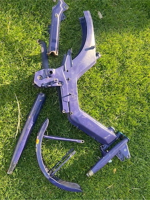 Ktm Hobby Rahmen + Motor
