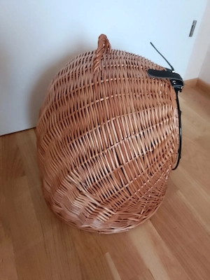 Katzenkorbhöle , Katzen Korb , Katzen Hölle , Transport Korb  Bild 2