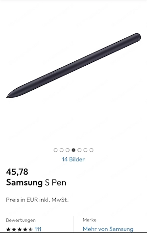Samsung original S Pen EJ-PT870 für Galaxy Tab S8 S8+ EingabestiftS7 S7+ ultra
