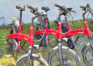 Citybike WINORA aus den Anfängen der Elektromobilität Bild 2