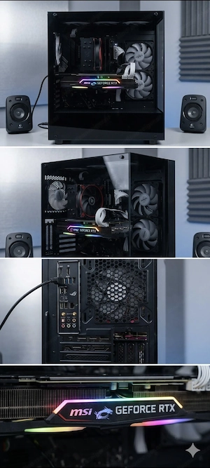 Gaming PC I7 10700K rtx3070 Bild 5