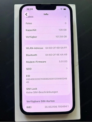 iPhone 13 Sierra Blau Bild 5