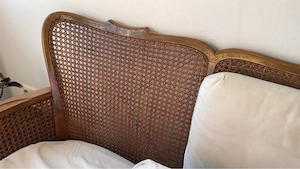 Sofabank mit Wiener Geflecht Bild 3