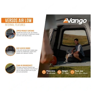 Vango - Versos Air Low - Busvorzelt Camping Zelt Bild 3