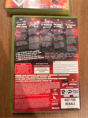 Guitar Hero Set Xbox 360 inkl. Gitarrencontroller + 2 Spiele Bild 7