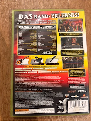 Guitar Hero Set Xbox 360 inkl. Gitarrencontroller + 2 Spiele Bild 8