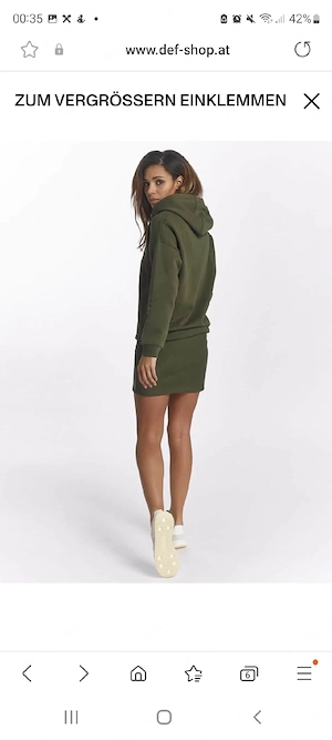Hoodie Kleid Bild 3