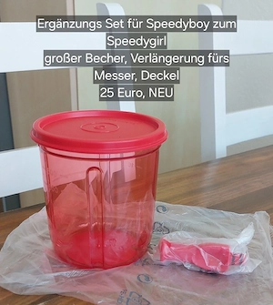 Ergänzung Speedyboy Tupperware NEU