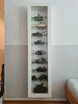 Vitrine inkl. KLemmbaustein Modellen Bild 2