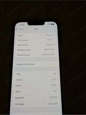iphone 14 wie neu