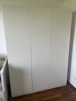 IKEA PAX Kleiderschrank Weiß (150 x 60 x 201 cm)   Top Zustand inkl. Inneneinrichtung