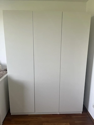 IKEA PAX Kleiderschrank Weiß (150 x 60 x 201 cm)   Top Zustand inkl. Inneneinrichtung Bild 2