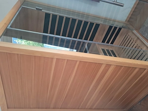 Gepflegte Infrarot-Sauna für zwei Personen Bild 2