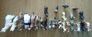 Große Schleich Tierfiguren Sammlung - viele Raritäten und Auslaufmodelle mit Fähnchen Bild 2
