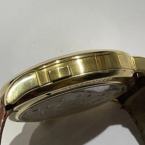 Lange & Söhne Lange 1 Originalband 750er Gold D=38,5mm Saphirglas,53 Rubine 98g Bild 10
