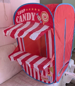 Spielzelt Candy Shop Süßigkeitenladen Spielhaus