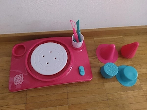 Kreatives Kinder-Töpferscheiben-Set (batteriebetrieben)   Top Zustand Bild 3