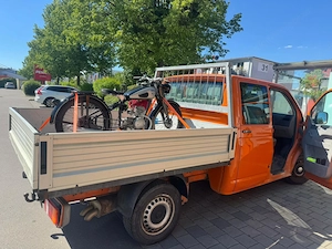 Oldtimer Motorrad  Bild 2