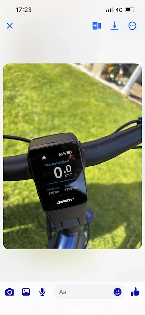Damen fahrrad Giant farbe Blau zu verkaufen   Bild 3